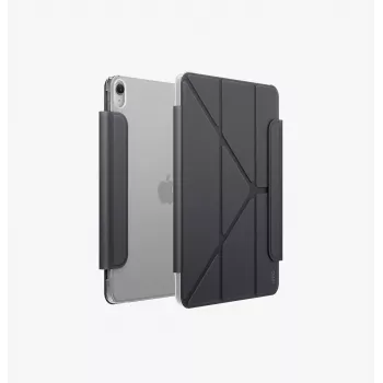 UNIQ Camden Lite Folio dėklas, skirtas iPad 11 colių A16 (2025) ir iPad 10,9 colių 10 kartos (2022), pilkas