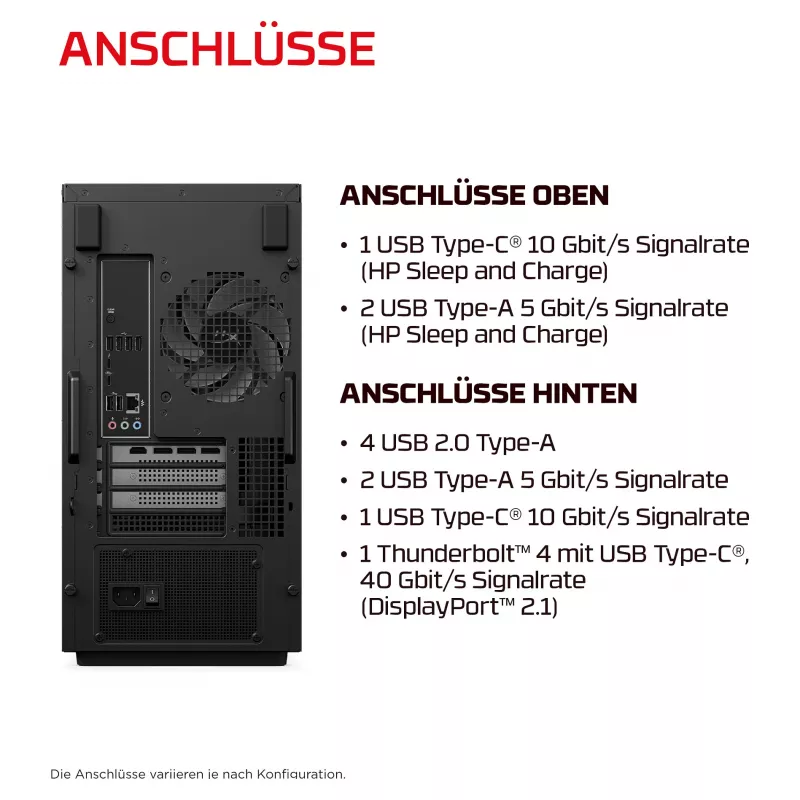 HP HyperX OMEN stalinis žaidimų kompiuteris GT18-0170ng - Intel Core Ultra 7 270K Plus, 32GB DDR5, 1TB SSD, NVIDIA GeForce RTX 5060 Ti 16GB, FreeDOS