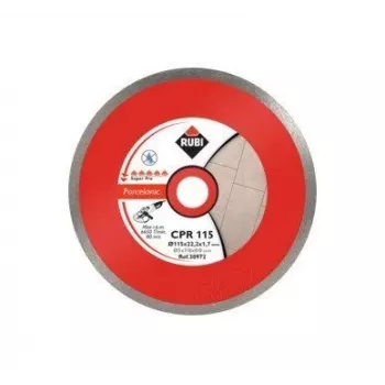 RUBI DIAL DIAM. CPR 115 SUPERPRO nuolatinio krašto deimantinis diskas porcelianui ir akmeniui