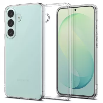 Spigen Ultra Hybrid dėklas, skirtas Samsung Galaxy S24 FE - skaidrus