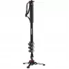 Manfrotto MVMXPROA4 XPRO Monopod+ aliumininis 4 sekcijų vaizdo monopadas su FluidTech pagrindu, juodas