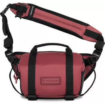 Wandrd Rogue Sling 4L fotoaparato krepšys per petį, Rhone Burgundy (SLG4-RB-2)