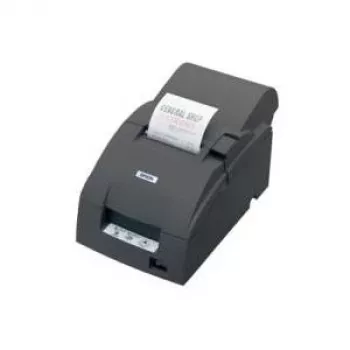 Epson TM-U220A dviejų spalvų taškinis kvitų spausdintuvas, nuoseklus, automatinis pjaustytuvas, tamsiai pilkas