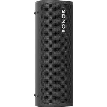 Sonos Roam nešiojamas išmanusis garsiakalbis, juodos spalvos