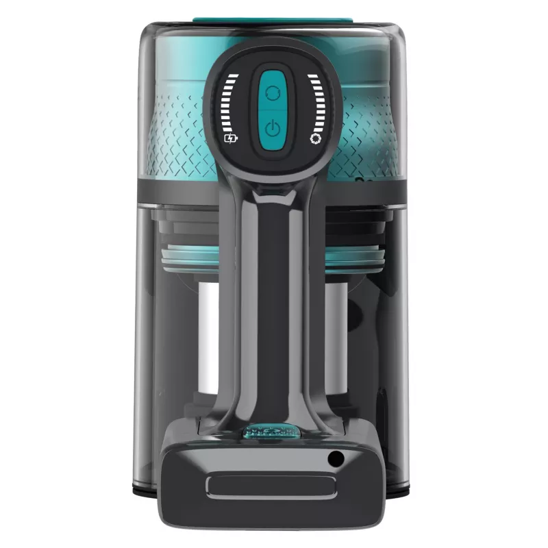 Cecotec Conga Rockstar P50 belaidis 3-in-1 lazdelinis dulkių siurblys, 24 kPa įsiurbimo galia, 65 min veikimo laikas, bešepetėlis variklis, LED ekranas, juoda/turquoise