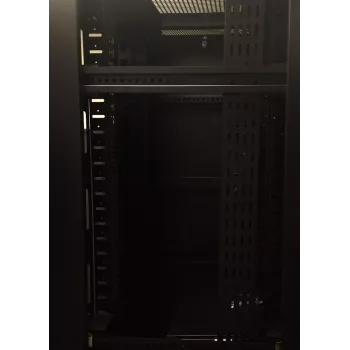 DS-IT vertikalus kabelių valdymo skydas 37U juodas (DS-CABLETRAY-37U)