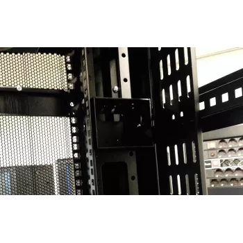 DSIT vertikalus kabelių valdymo skydas 18U 30cm pločio juodas (DS-CABLETRAY-18U-30)