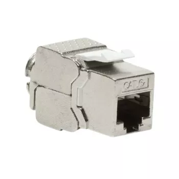 DSIT CAT6a STP Keystone lizdas be įrankių RJ45 modulis