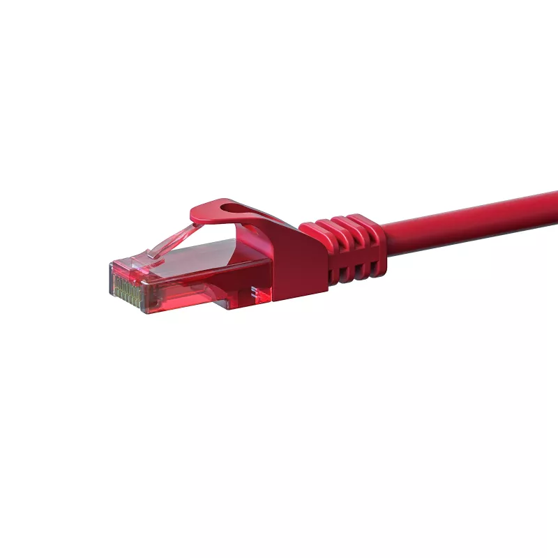 DSIT DC-65-500 CAT6 U/UTP tinklo kabelis, 50 m, raudonas, 100% varis