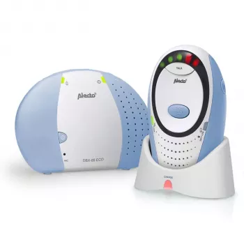 Alecto DECT kūdikių stebėjimo prietaisas su visišku ECO režimu, be kameros, mėlynas