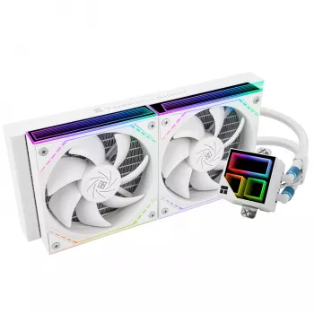 Thermalright Frozen Infinity 240 baltas ARGB AIO skysčio procesoriaus aušintuvas