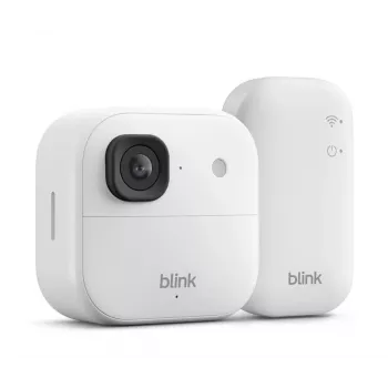 Amazon Blink Outdoor 2K+ belaidė apsaugos kamera, balta (B0F95XWPJ2)