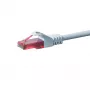 DSIT CAT6 U/UTP tinklo kabelis, 15 m, baltas, 100% varis (DC-62-150)
