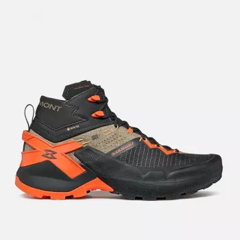 Garmont 9.81 Onyx Mid GTX laipiojimo batai Raven Black/Pale Beige EU 46.5