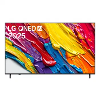 LG 75QNED82A6B 75 inch 4K QNED MiniLED išmanusis televizorius su webOS 24, 120Hz, HDR10 Pro, ThinQ AI