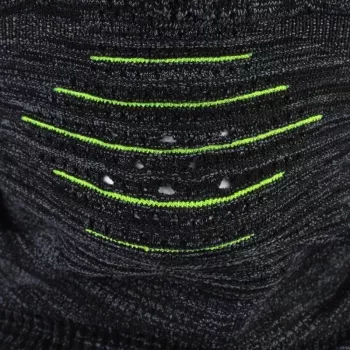 BUFF DryFlx Pro balaklava - juoda, besiūlė 4 krypčių tampri, šiluminė, atšvaitinė