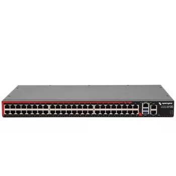 Opengear CM8148-10G-C 48 prievadų konsolinis serveris su dvigubu Gigabit Ethernet, 2GB RAM, dviguba kintamosios srovės maitinimo sistema