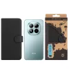 Taktinis dėklas-knyga Field Notes Redmi Note 15 Pro 5G juodas