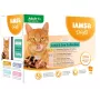 EUKANUBA IAMS DELIGHTS Land & Sea kolekcija šlapių kačių maistas padaže – 12x85g paketėliai (lašiša ir menkė, vištiena ir kalakutiena, ėriena ir raudonoji paprika)