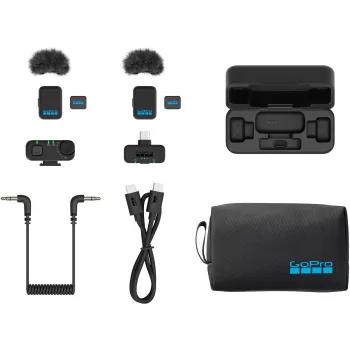 GoPro belaidžio mikrofono pilnas rinkinys, EU (AWMIC-010-EU)
