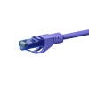 DSIT CAT6a Ethernet Patch Cable, U/UTP, 100% Vario, 1m, Violetinė (DC-U6A8-010)