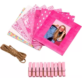 Kodak x Barbie popieriniai rėmeliai 2x3 inch nuotraukoms, 10 vnt. (RODB2X3FRSQ)