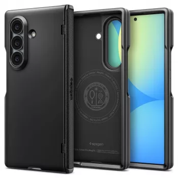 Spigen Slim Armor Pro MagSafe dėklas, skirtas Samsung Galaxy Z Fold 8, Ultra Black