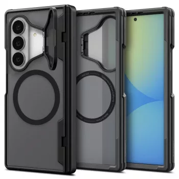 Spigen Optik Armor Pro MagFit dėklas Samsung Galaxy Z Fold 8 Ultra, suderinamas su MagSafe, juodos spalvos (ACS11500)