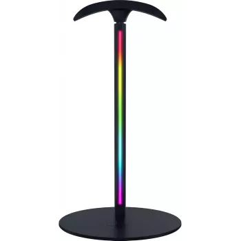 RAZER Base Station V3 Chroma RGB ausinių stovas su 2 prievadų USB 3.1 šakotuvu - juoda