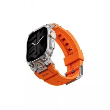 Skinarma Talon apyrankė, skirta Apple Watch Ultra 49 mm, oranžinė