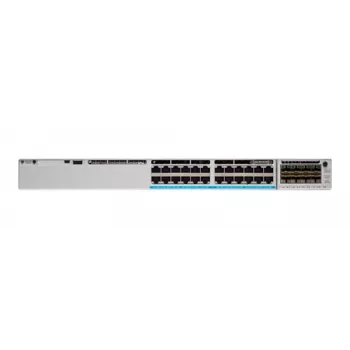Cisco Catalyst 9300L Mini 48 prievadų 8 mGig Network Advantage Switch su 4x 25G uplinkais