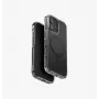 UNIQ LifePro Xtreme MagClick įkrovimo dėklas, skirtas iPhone 17 - juodas buferis, skaidri nugara
