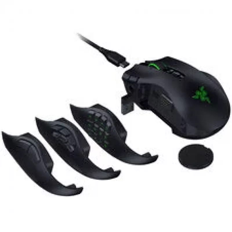 Razer Naga V3 Pro belaidė žaidimų pelė, 8000 Hz - juoda