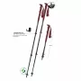 Komperdell Carbon Pro Zero Compact trekking lazdos - Malbec