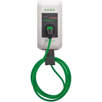 KEBA KC-P30-EC240422-E0R-GE c-series EN Type2 6m laidas 22kW RFID - Green Edition