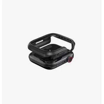 UNIQ Valencia dėklas, skirtas Apple Watch 46 mm, Midnight Black Uni001443