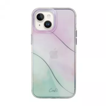 UNIQ Coehl Palette dėklas, skirtas iPhone 14 Plus/15 Plus 6,7 colio, švelniai alyvinė