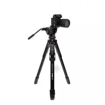 Manfrotto MKONEVA-500X hibridinis foto-video trikojis su skysčio galvute, 5 sekcijų aliuminio kojos, užveržimo spynos, greitoji kolona, nešiojimo krepšys