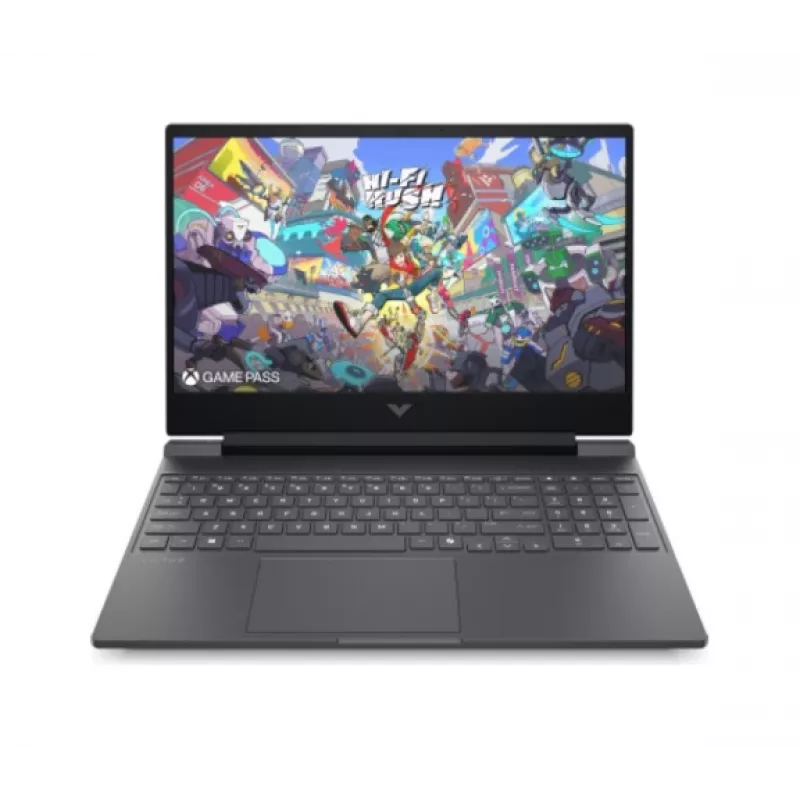 HP Victus 15-fb3093dx 15,6 colio FHD žaidimų nešiojamasis kompiuteris - AMD Ryzen 7 7445HS, 16GB DDR5, 512GB SSD, GeForce RTX 4050 6GB, Windows 11 Home, Mica Silver
