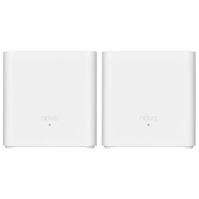 Tenda MX3 (2 vnt.) AX1500 Whole Home Mesh Wi-Fi 6 sistema, dviejų juostų, 2 Gigabit prievadai viename įrenginyje, balta