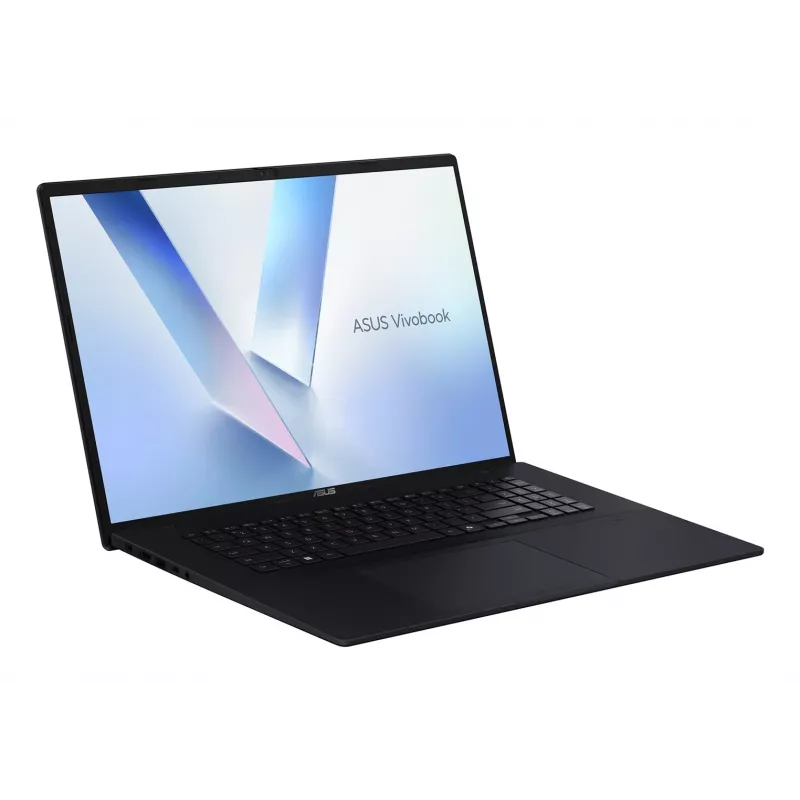 ASUS Vivobook 18 M1807GA-S8006 Ryzen AI 7 445 18,0 colio WUXGA IPS lygio 144Hz 300nits Anti-Glare 16GB DDR5 512GB SSD Radeon Graphics WLAN+BT 1080p kamera 70WHrs Be OS Tamsiai mėlyna