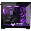 LORGAR ADVANCED A201 žaidimų kompiuteris - AMD Ryzen 5 7500F, GeForce RTX 5060 Ti 16GB, 32GB DDR5 6400MHz, 1TB NVMe SSD, 750W PSU, 240mm AIO, juodos spalvos
