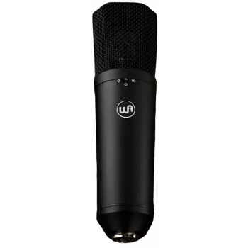 Warm Audio WA-87 R2 BL didelės diafragmos kondensatorinis mikrofonas - nikelio