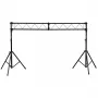 STAND4ME Lighting Ramp DJ Tripod vartai, 3m Truss sistema su teleskopiniais stovais, 100kg apkrova, juoda
