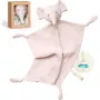 Momcozy medvilninis drambliukas minkštas žaislas kūdikiams, rožinis