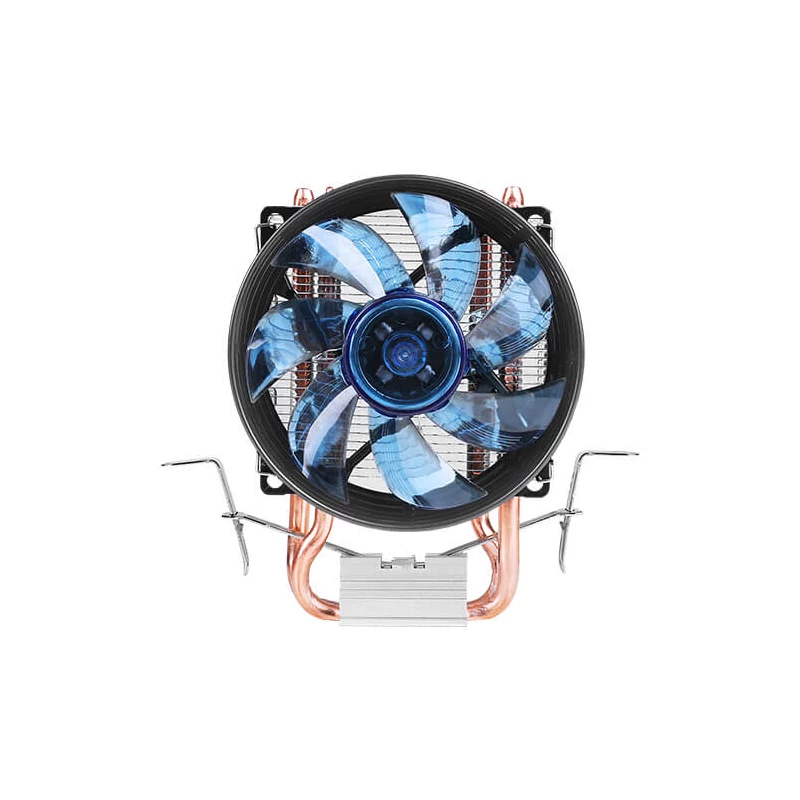 Antec A30 PRO 95W CPU oro aušintuvas su 92mm mėlynos spalvos LED ventiliatoriumi, 2 variniai šilumos vamzdeliai, palaiko Intel LGA 1200/115x/775 ir AMD AM4/AM3+/AM2+