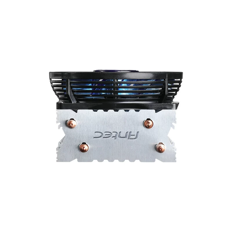 Antec A30 PRO 95W CPU oro aušintuvas su 92mm mėlynos spalvos LED ventiliatoriumi, 2 variniai šilumos vamzdeliai, palaiko Intel LGA 1200/115x/775 ir AMD AM4/AM3+/AM2+