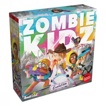 Zombie Kidz Evolution Kooperatyvinis Legacy stalo žaidimas vaikams ir šeimoms