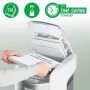 Leitz IQ Optimax AutoFeed 150 mikro pjovimo dokumentų smulkintuvas P-5, 150 lapų automatinis padavimas, 26 l talpa, juodos spalvos