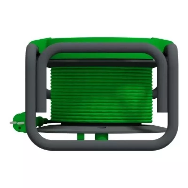 Schneider Electric IMT33147 Odace 4 krypčių prancūziškas ilgintuvas, 1,5 m laidas, baltas